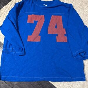 Pilcro 3/4 Sleeve Varisty Tee